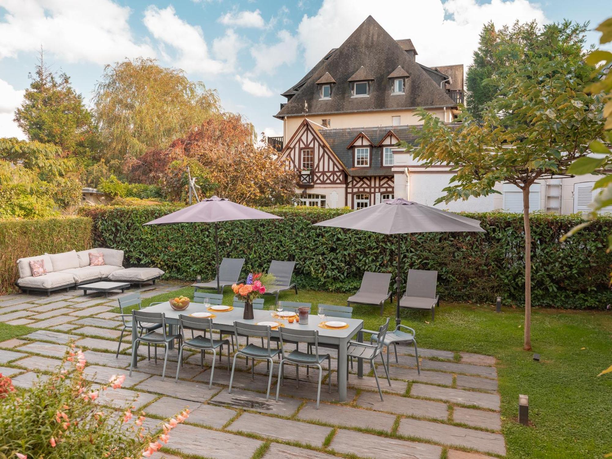 Villa Berry Centre Deauville - Chic & Stylee - Magnifique Jardin מראה חיצוני תמונה